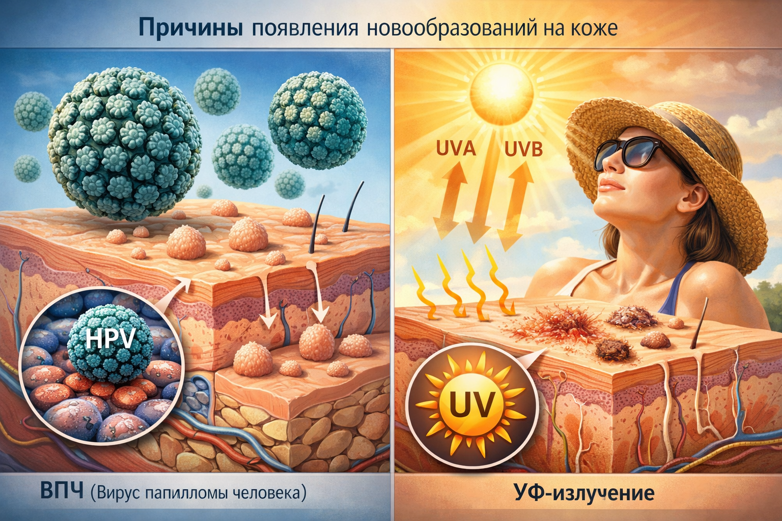 Почему появляются новообразования?